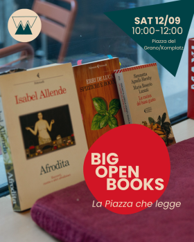  BIG OPEN BOOKS – La Piazza che legge 