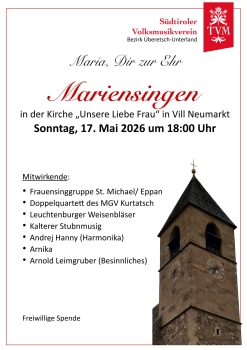 Mariensingen 2026