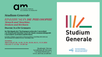 Studium Generale - Einleitung in die Philosophie