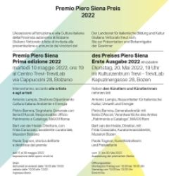 Piero Siena Preis 2022: Ausstellung der prämierten Werke