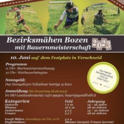 Quartiere Falciatura Bolzano con Campionato dei contadini 20