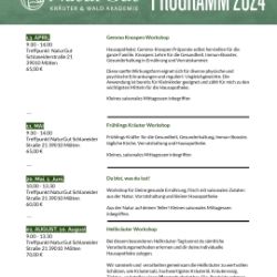 Varie Workshops - Erbe medicinali (in lingua tedesca)