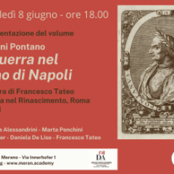 Giovanni Pontano: La guerra nel regno di Napoli