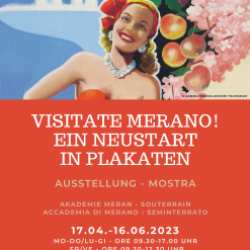 Visitate Merano! Ein Neustart in Plakaten