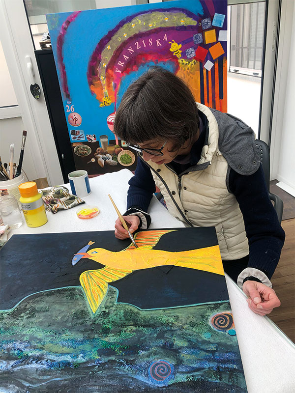 Franziska Eggers Neue Zyklen Von Gefühlen, Identitäten und toter Natur