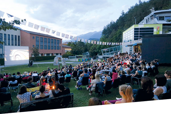 Kino-Sommer in der UFO-Arena in Bruneck