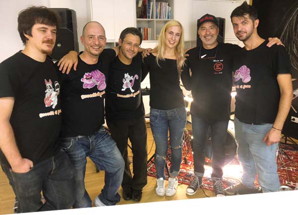 Leidenschaft: Zeichentrick - Die Band „Gnocchi di gatto“ spielt Cartoon-Musik. Interview an Michele Conci