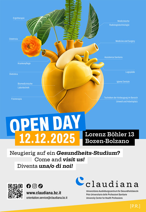 Claudiana: Tag der offenen Tür