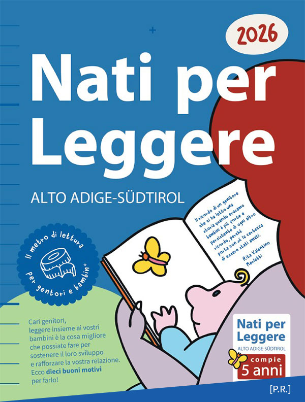Andiamo Diritti alle Storie: cinque anni di Nati per Leggere in Alto Adige–Südtirol